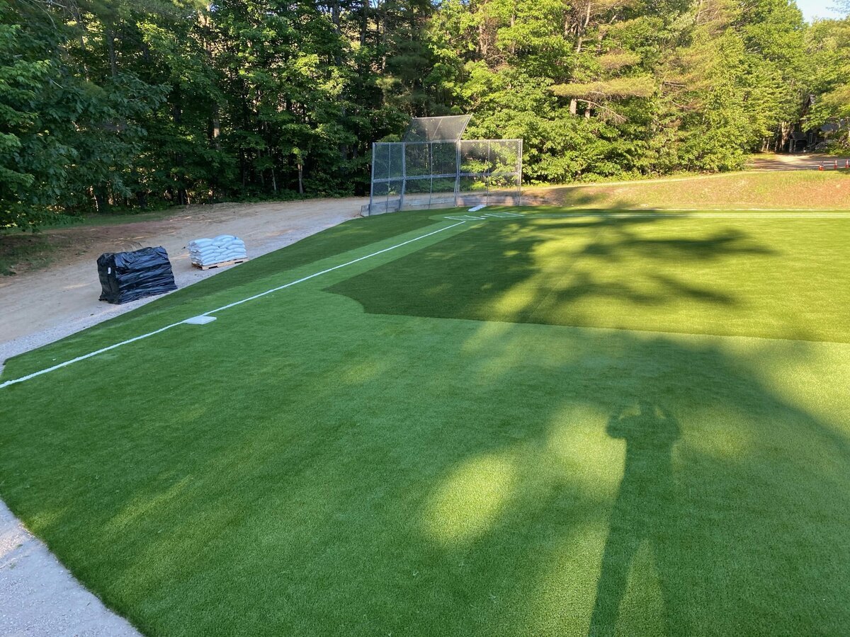 Sports field installation