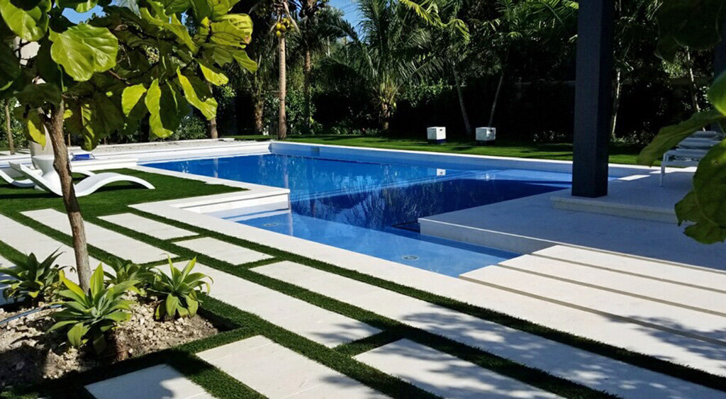 Lawn Around Pool