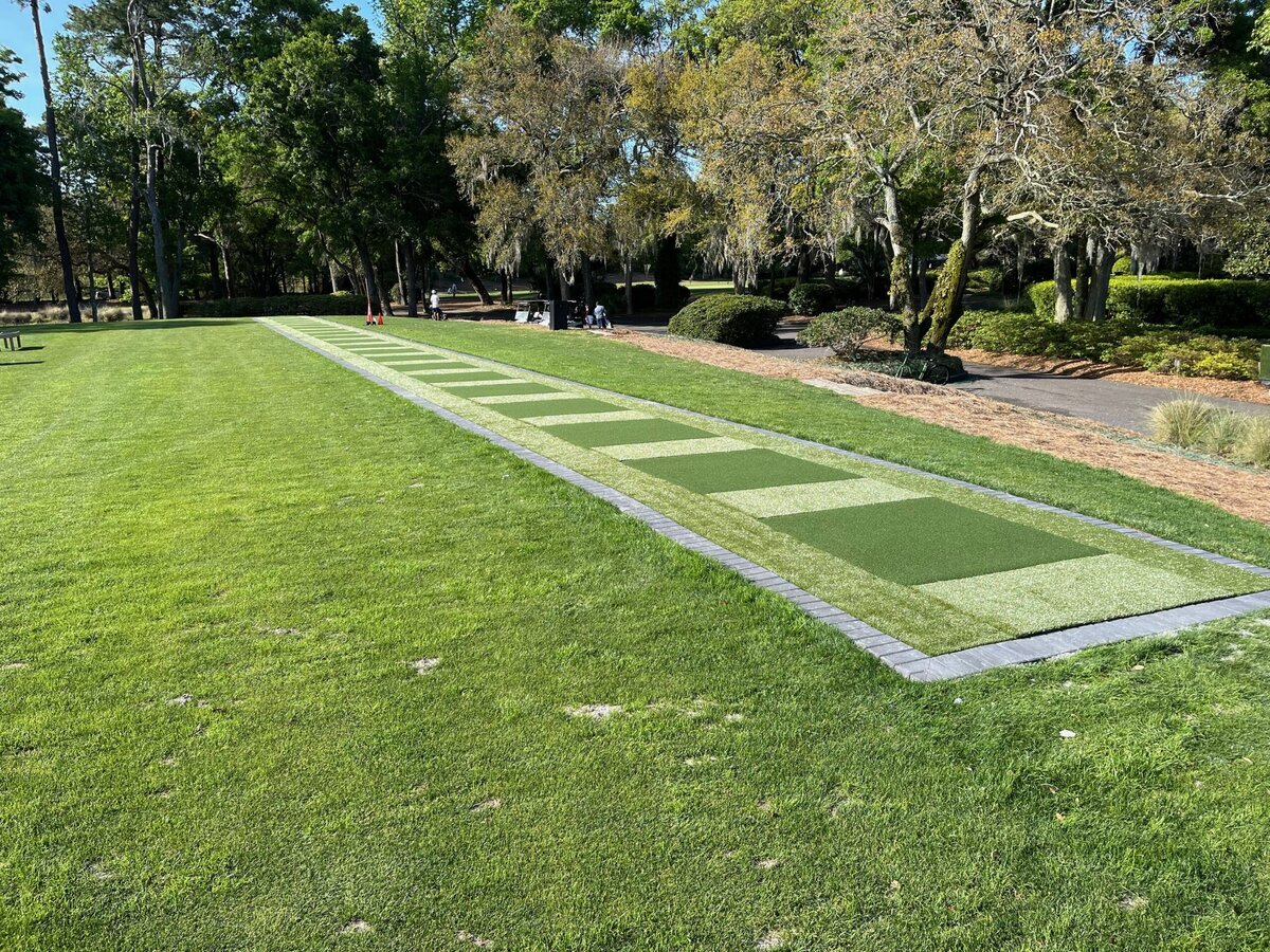New Mats At Driving Range Hilton Head