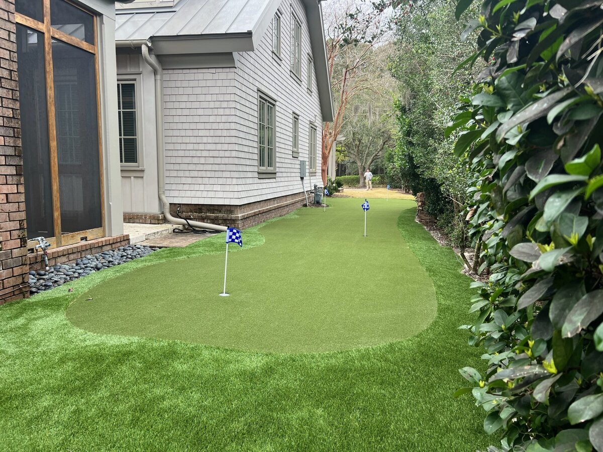 Palmetto Bluff Putting Green Side Yard