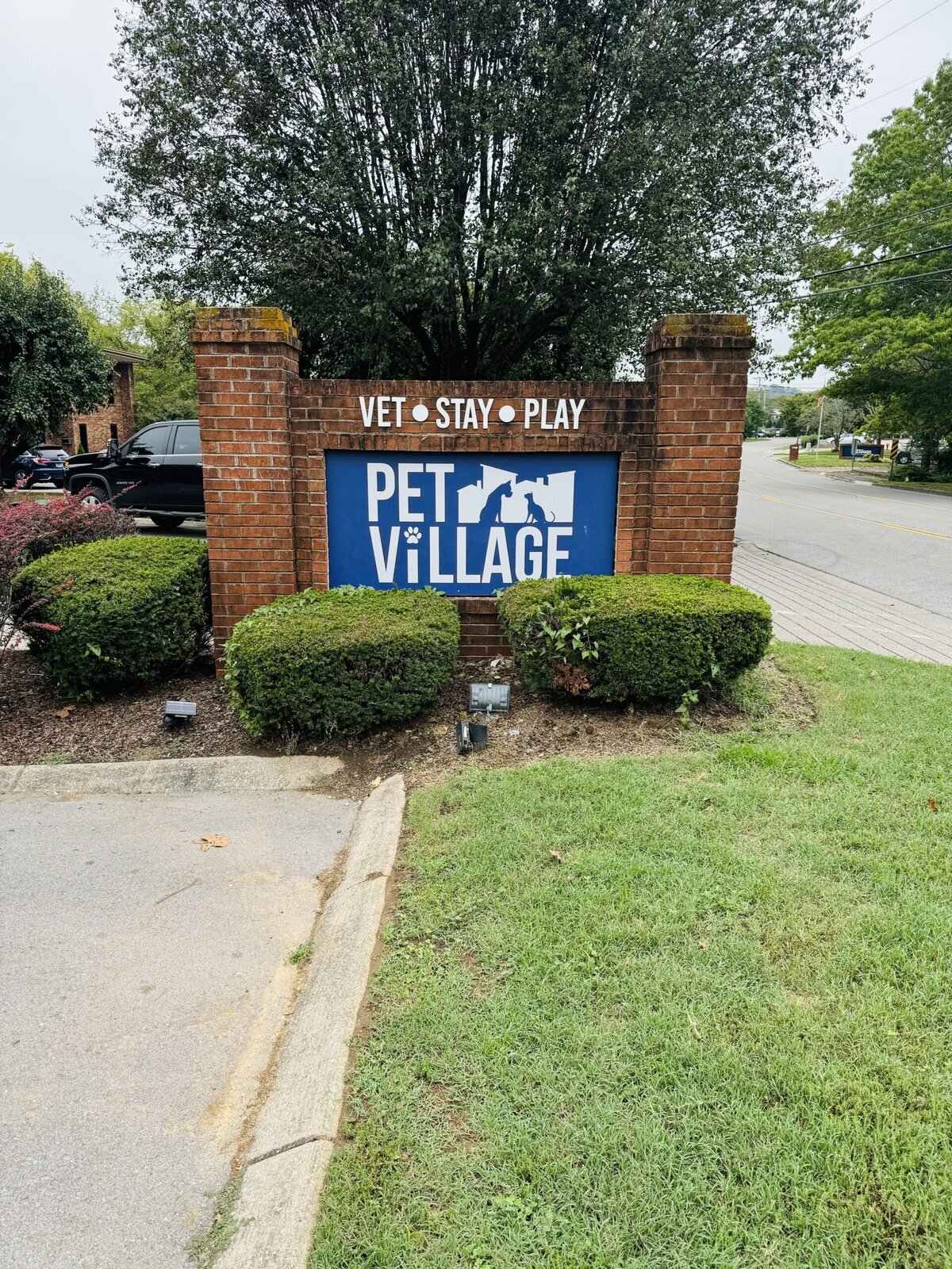Pet Village Sign Nashville