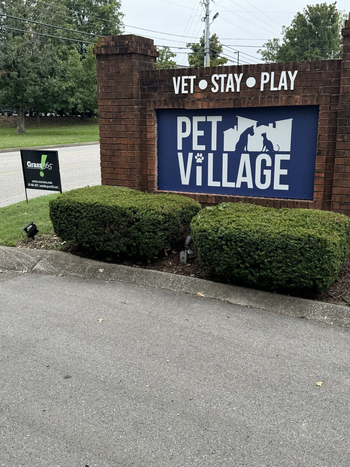 Pet Village Sign Nashville