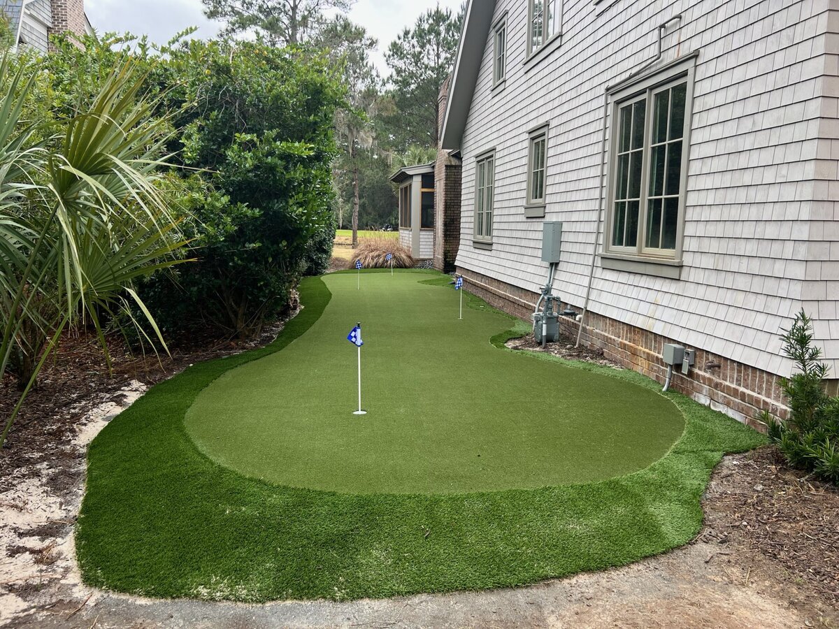Putting Green Palmetto Bluff Side Yard