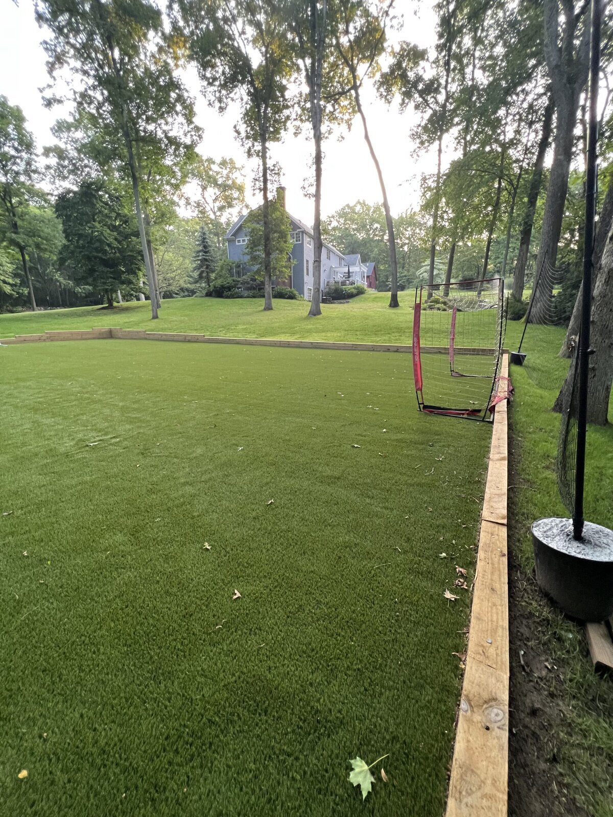 Soccer Field End View