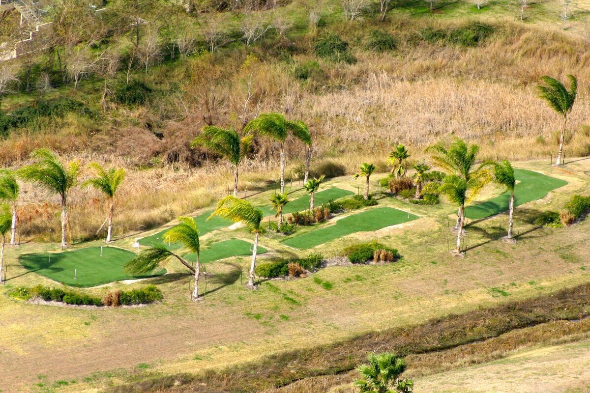 Turf Putting Course Drone