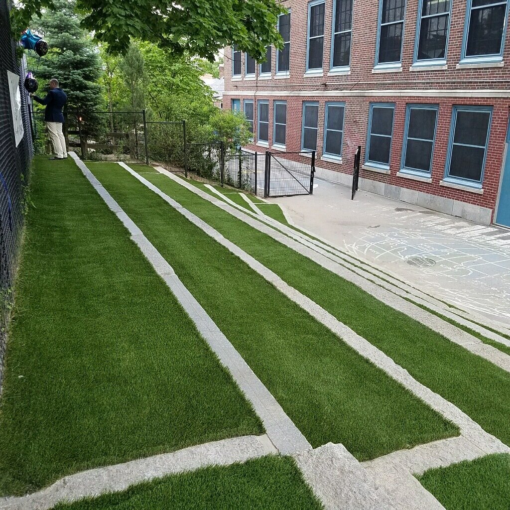 Turf at school Boston
