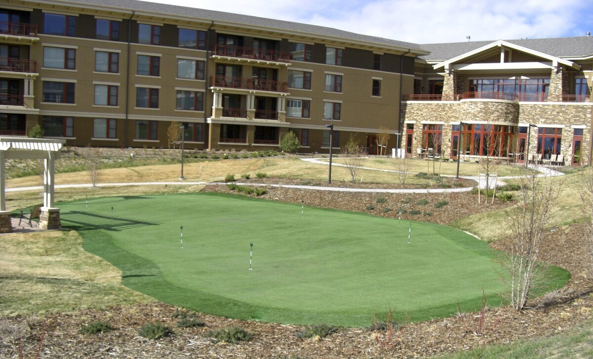 Vi putting green Highlands Ranch Denver