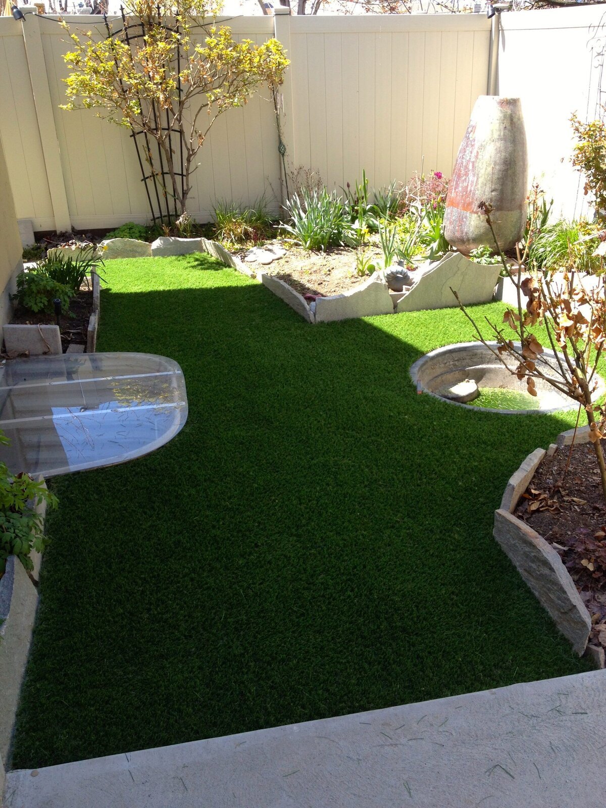 Artificial Grass Salt Lake City Small Backyard