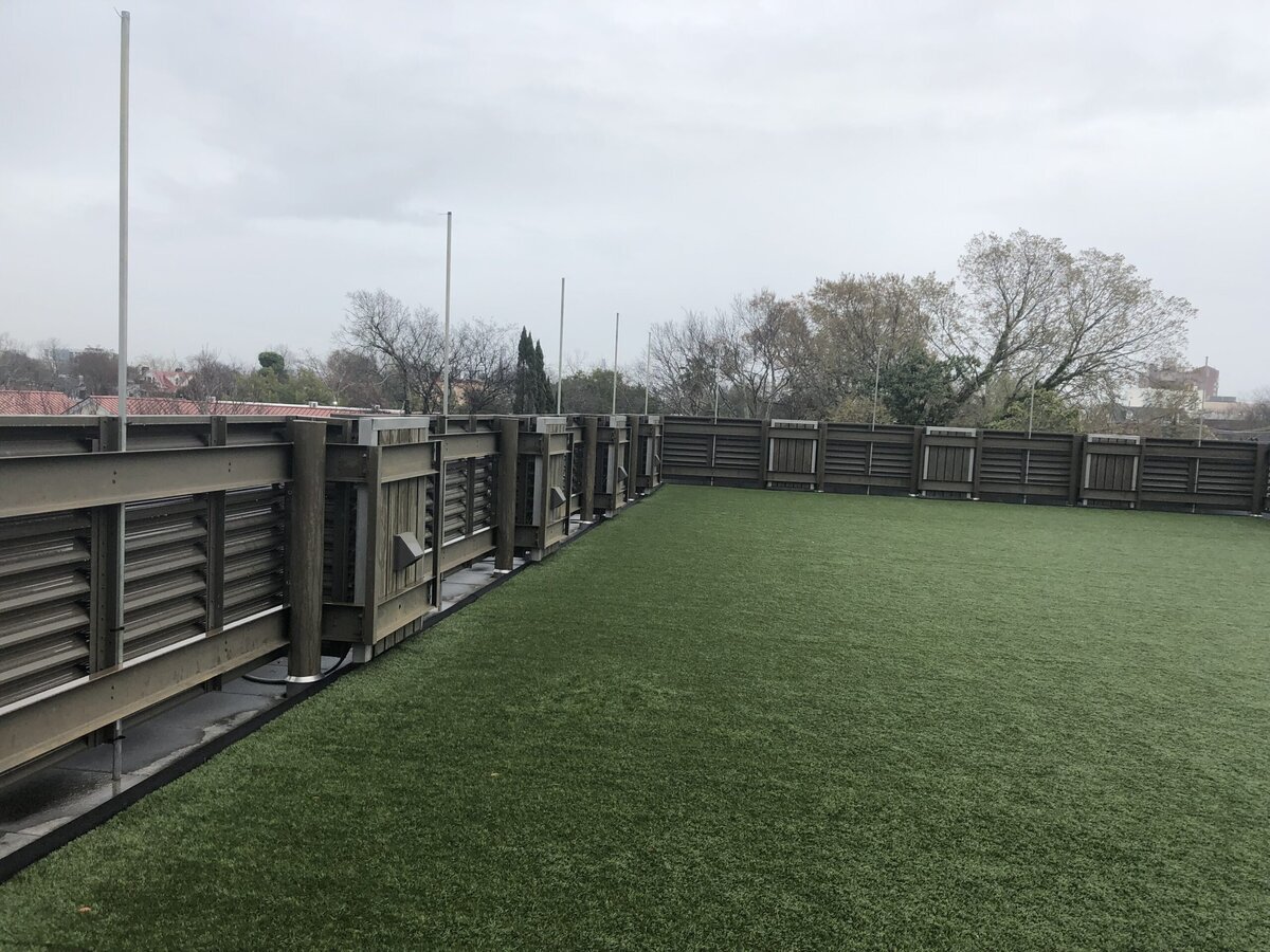 Artificial Turf on Roof Charleston