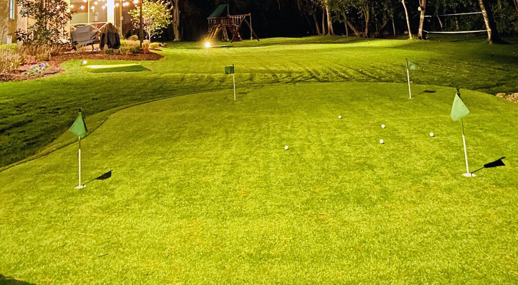 backyard night golf