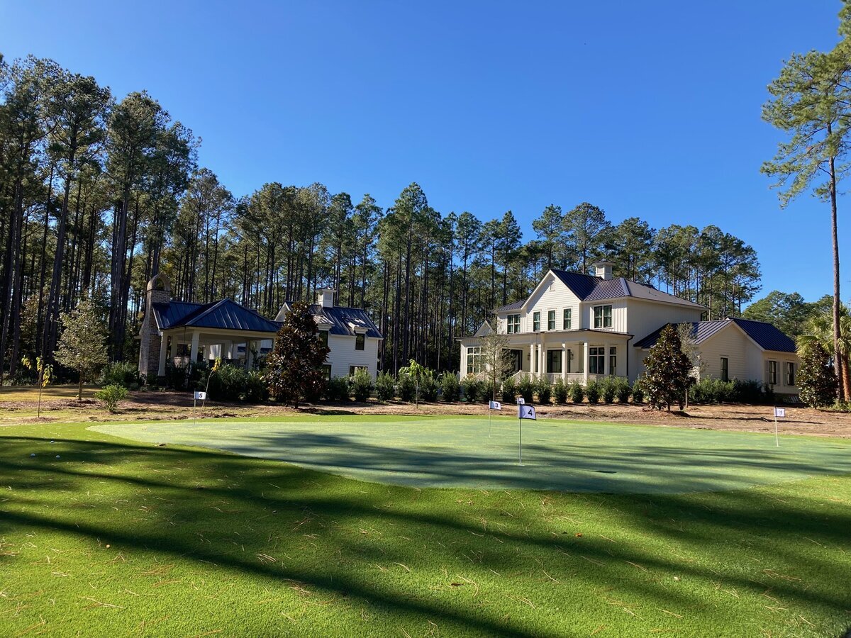 Beautiful Short Game Backyard Putting Green Bluffton