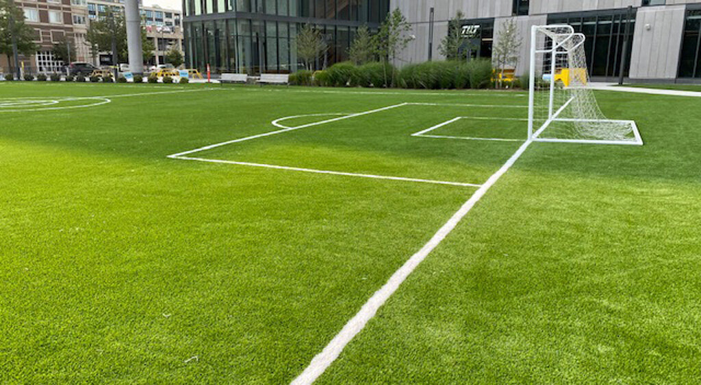 Boston soccer turf field