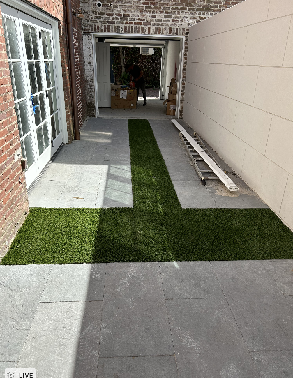 Driveway Savannah Artificial Turf