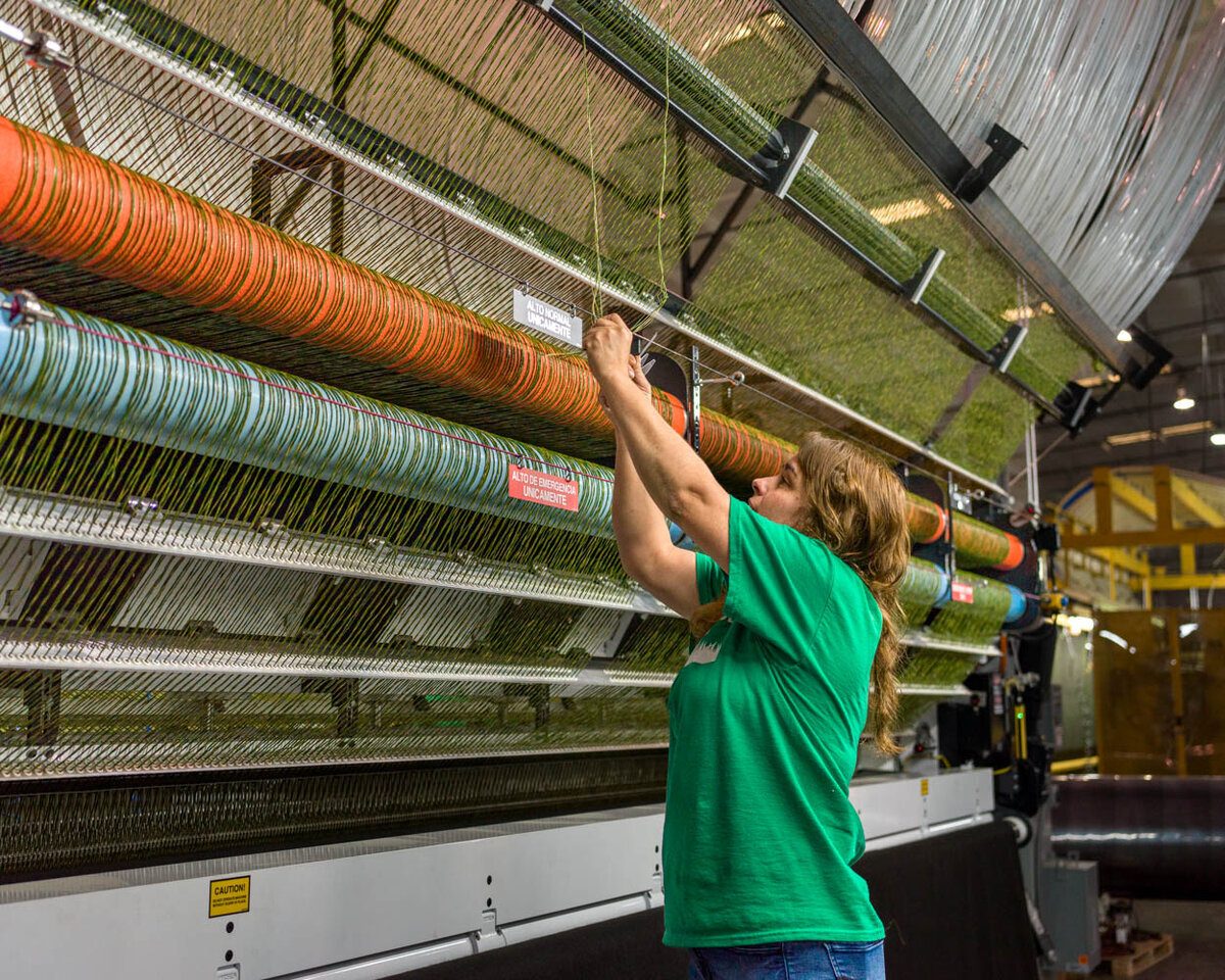 Factory Tour Production Floor Dalton Georgia