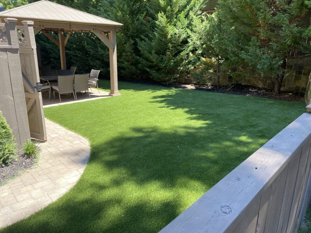 fake grass atlanta installation