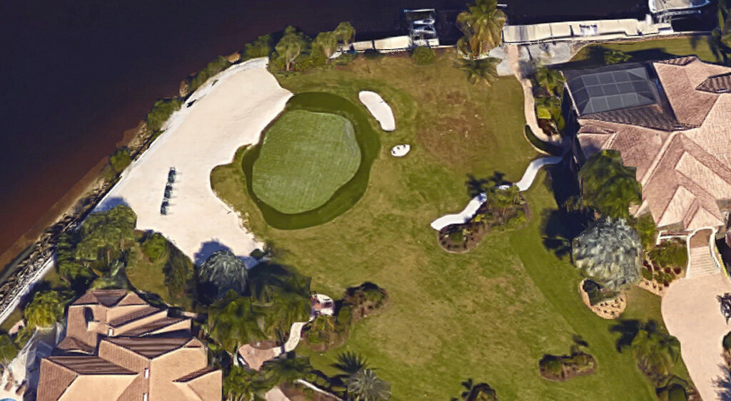 Golf Greens Backyard Charleston