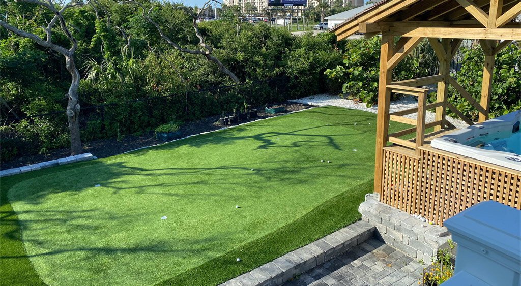 grass365 backyard putting green jacksonville