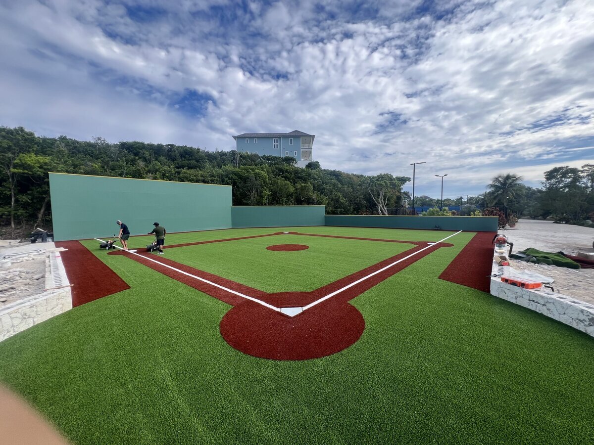 Infill And Powerbroom Wiffle Ball Field