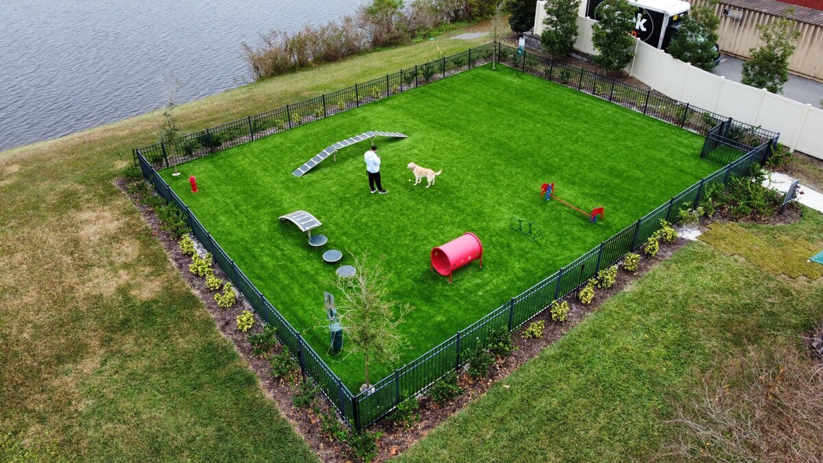 Jacksonville Artificial Pet Turf Two Dogs Hero Web