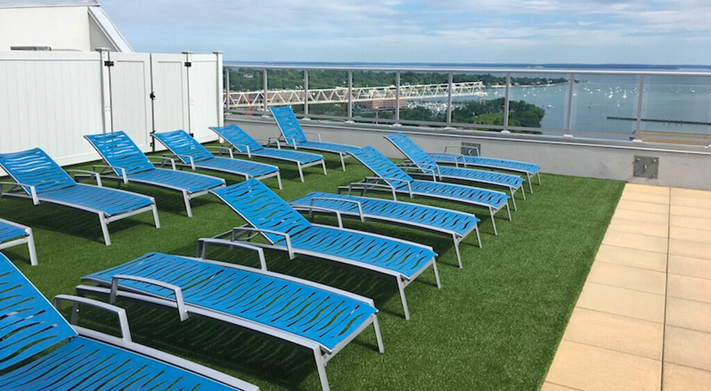 Pool Deck Artificial Turf