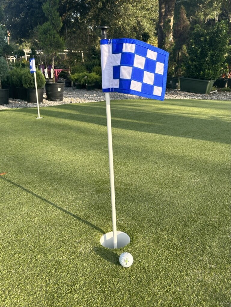 Putting Green Flag and Ball