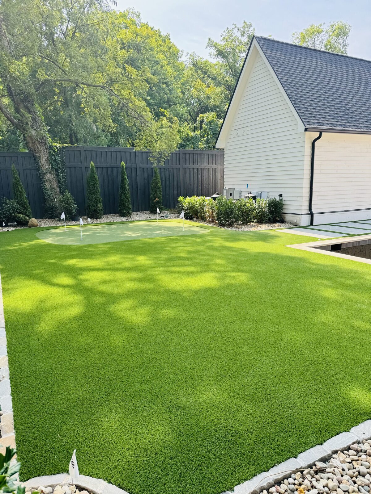 Putting Green in Nashville Tennessee for Chipping Practice