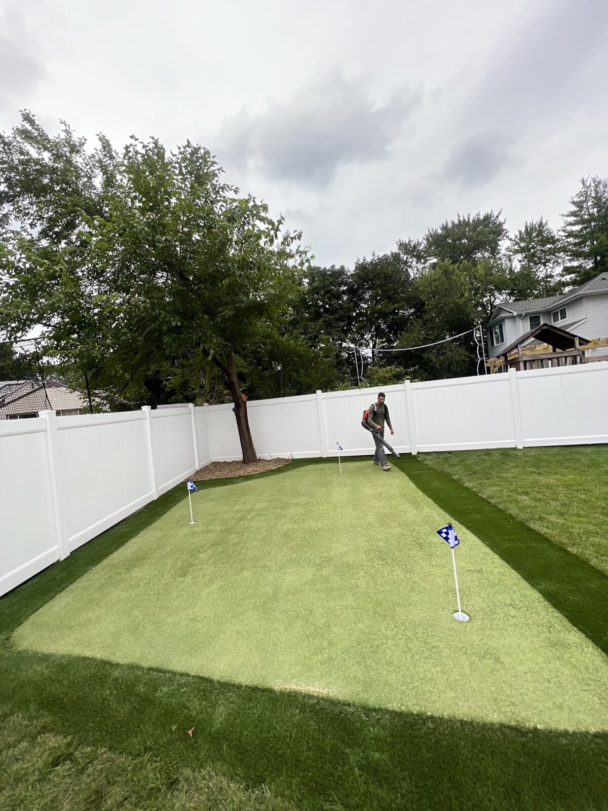 Putting Green with Fringe Turf New York