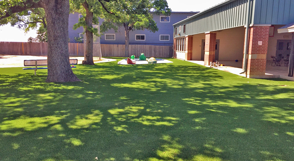 School Artificial Turf Playground Salt Lake City Utah