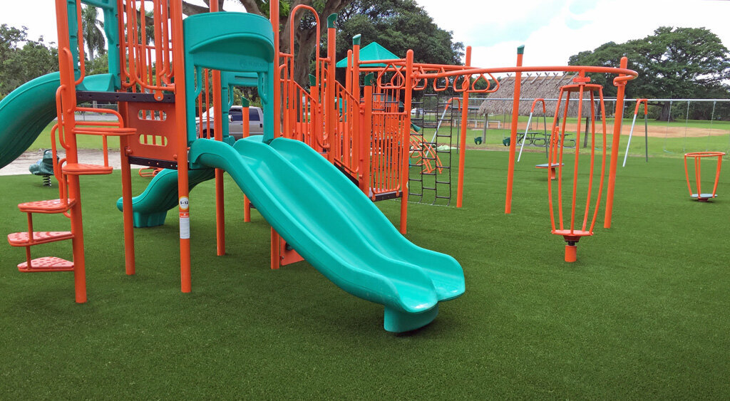 School Synthetic Grass Playground