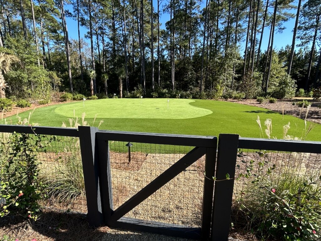 Short Game Practice Area Backyard Putting Green