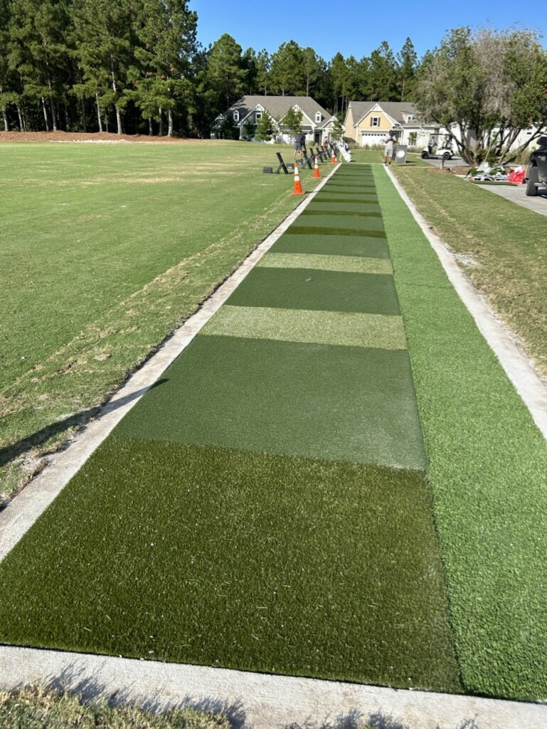View Of Driving Range Tee Line