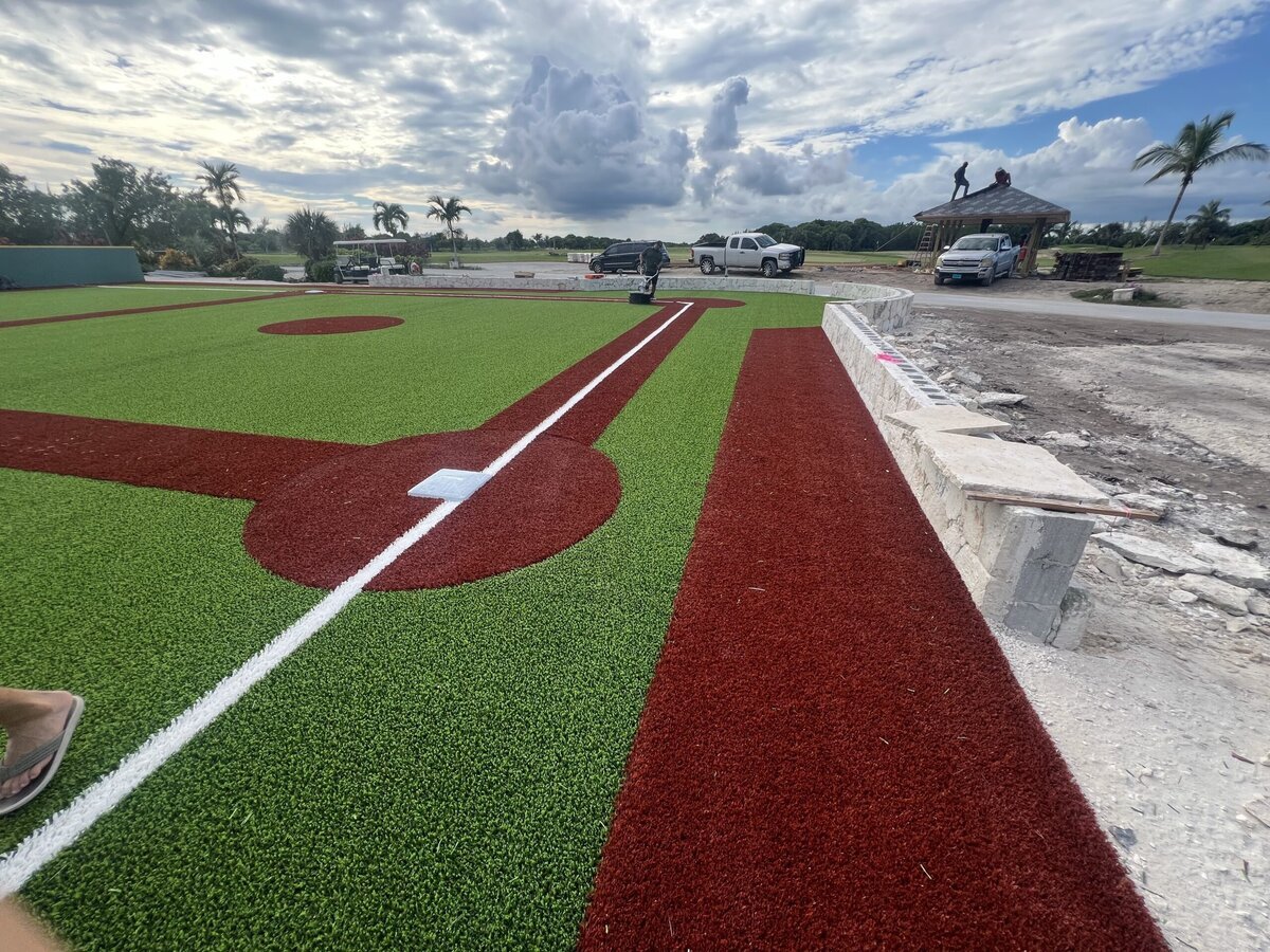 Wiffle Ball Field Final Touches