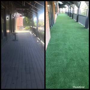 Artificial Turf Restaurant Phoenix Before And After