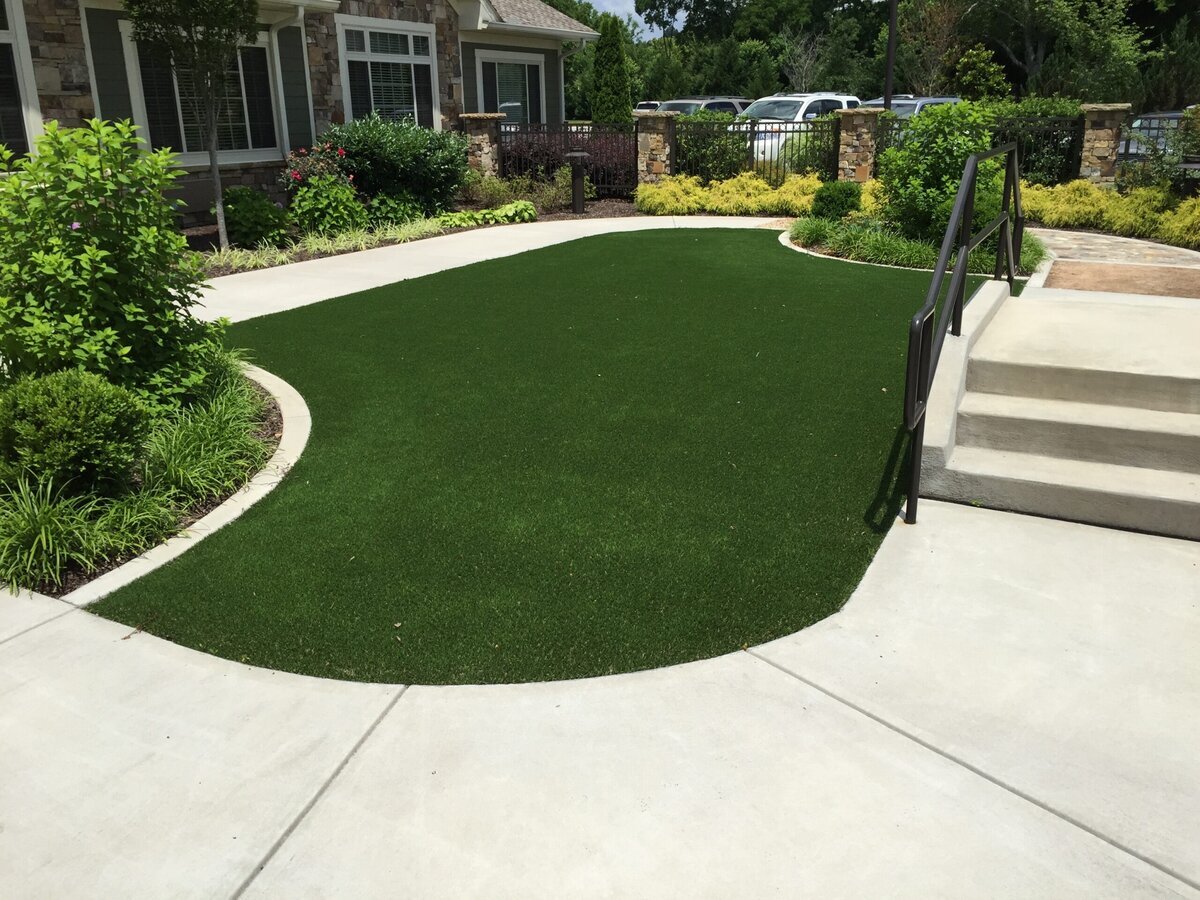 Commercial Synthetic Grass Installation