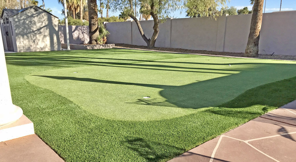 Backyard Putting Green Arizona