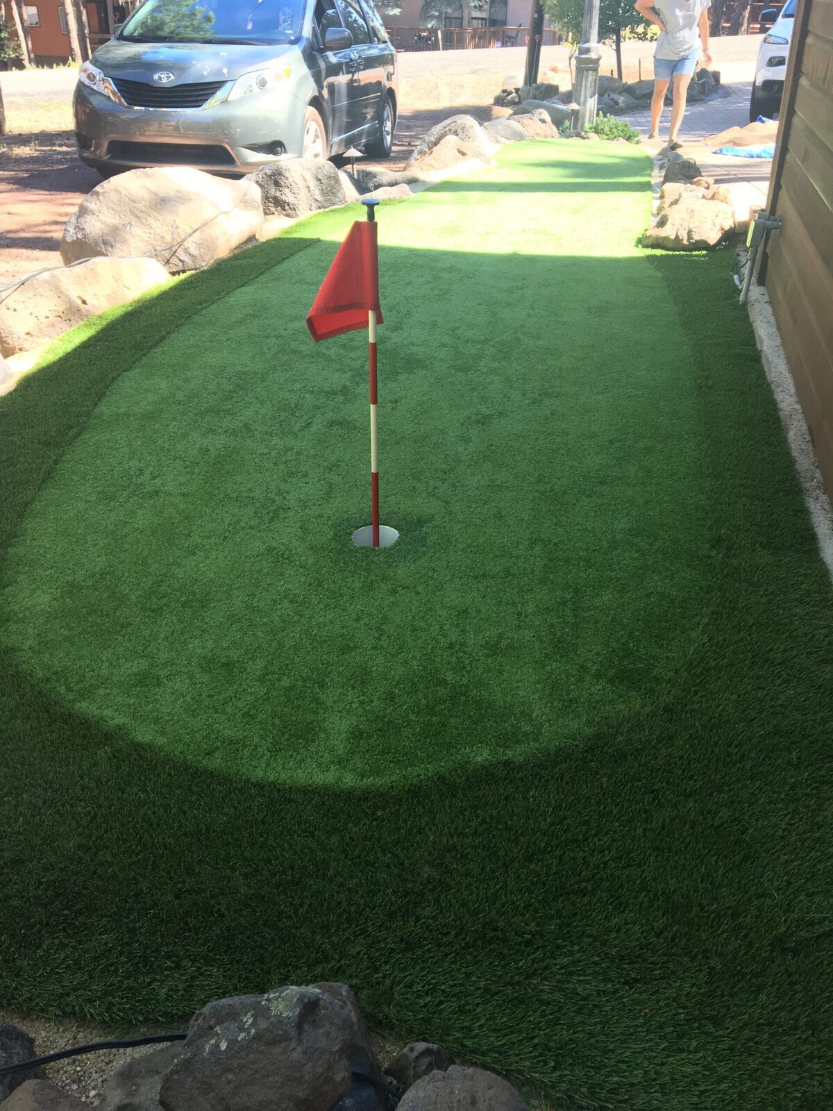 Backyard Putting Green Flagstaff