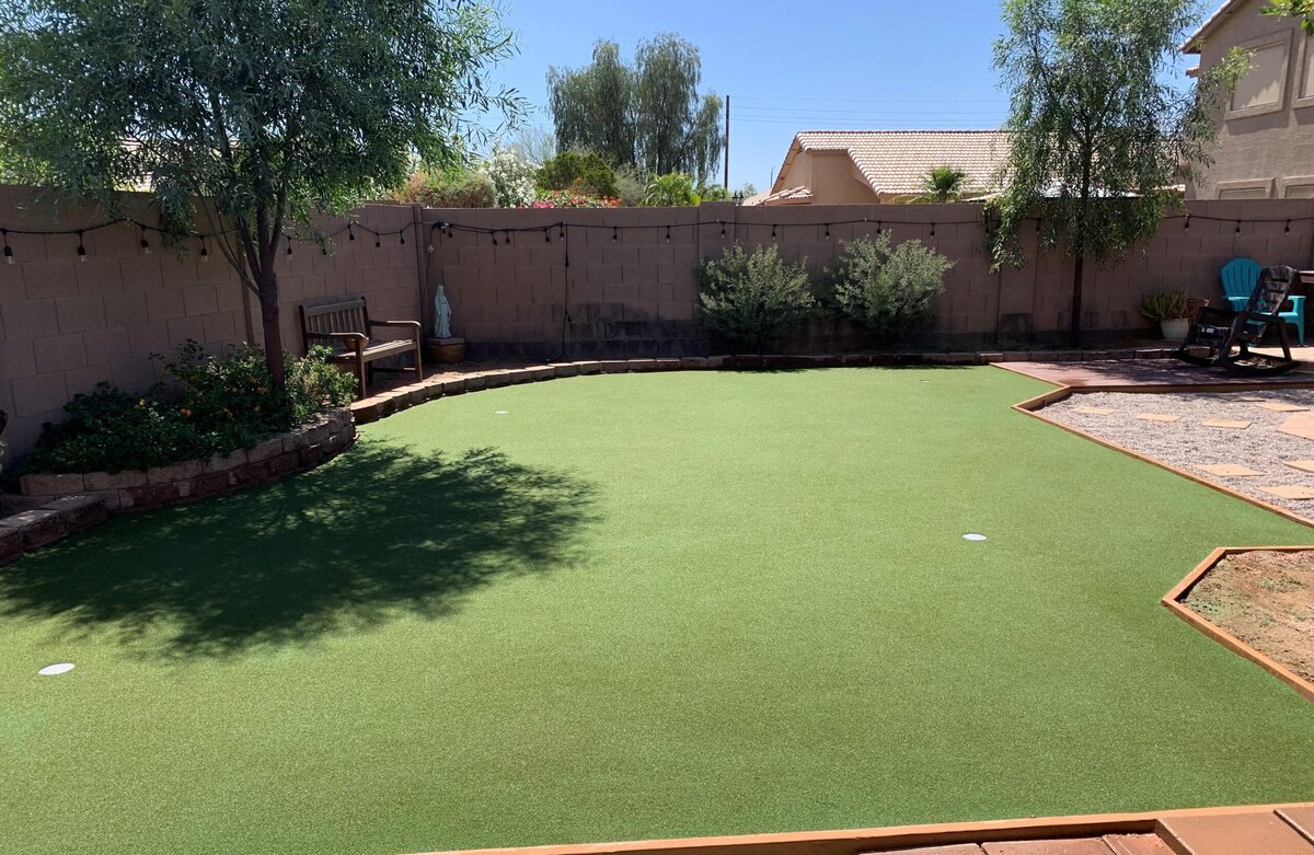 Backyard Putting Green Scottsdale And Phoenix Grass365
