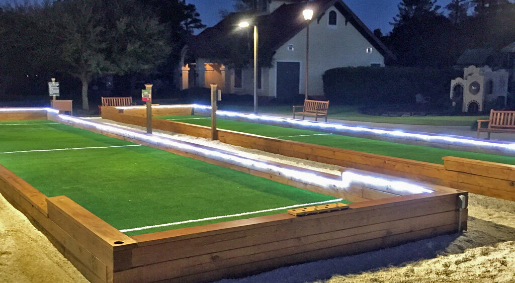 Bocce Courts Night