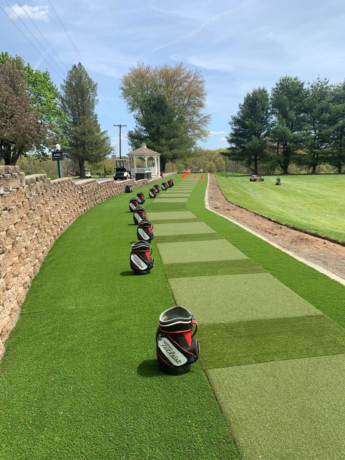 Driving Range Tee Line Mats Scottsdale
