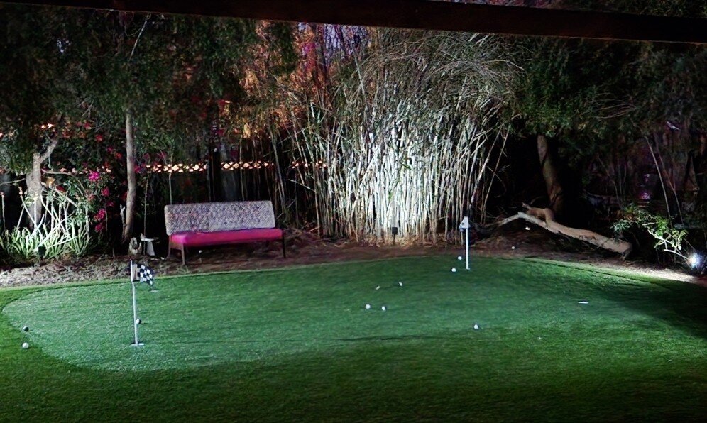 Night Putting Backyard Phoenix