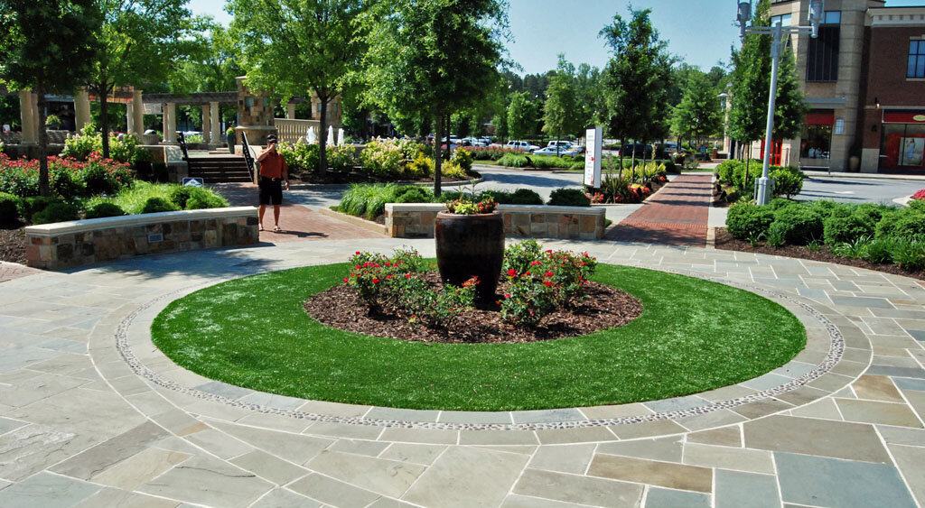 Synthetic Turf at Retail Outlet Austin