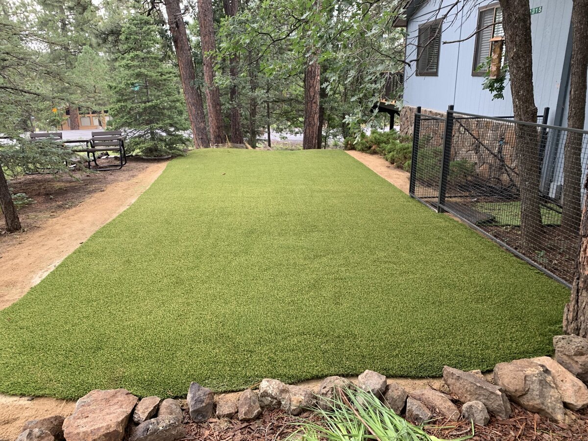 Backyard Artificial Turf Scottsdale Playhouse 1024x576