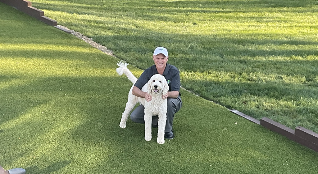 Columbus Artificial Pet Turf Two Dogs Hero Web