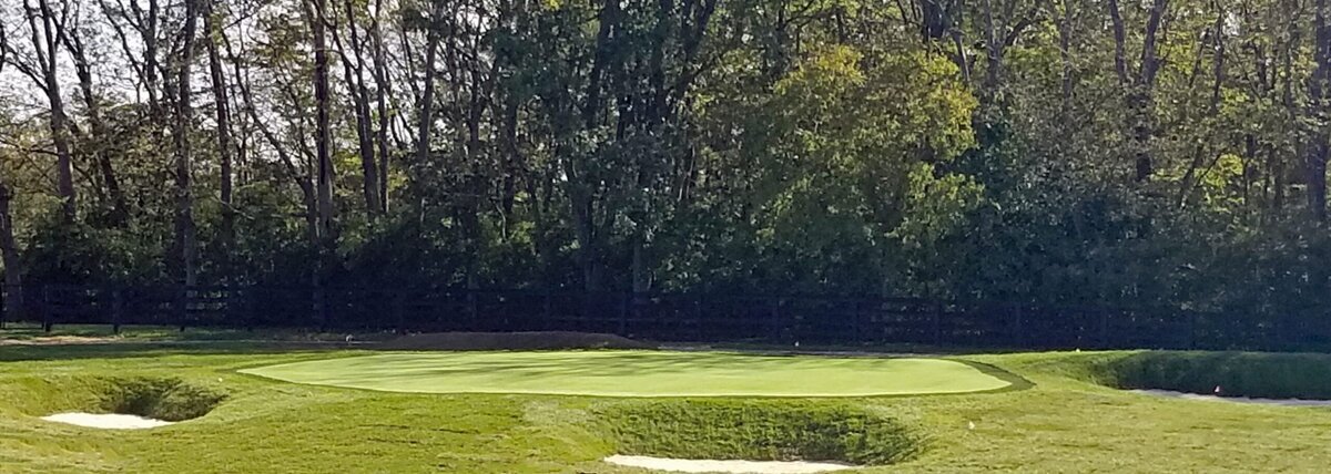 Artificial Grass Golf Green With Bunkers Lexington KY Grass365