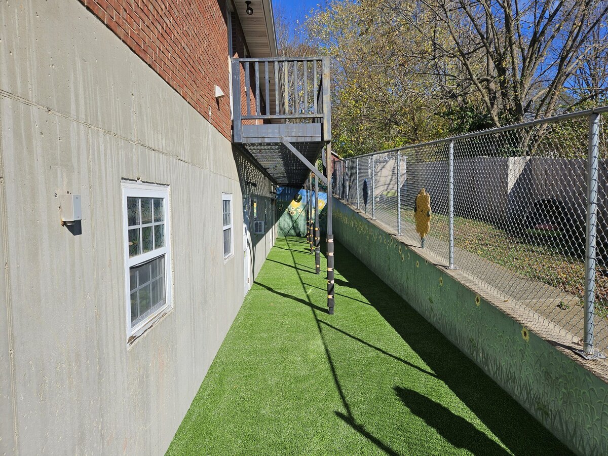 Artificial Turf at Daycare Lexington