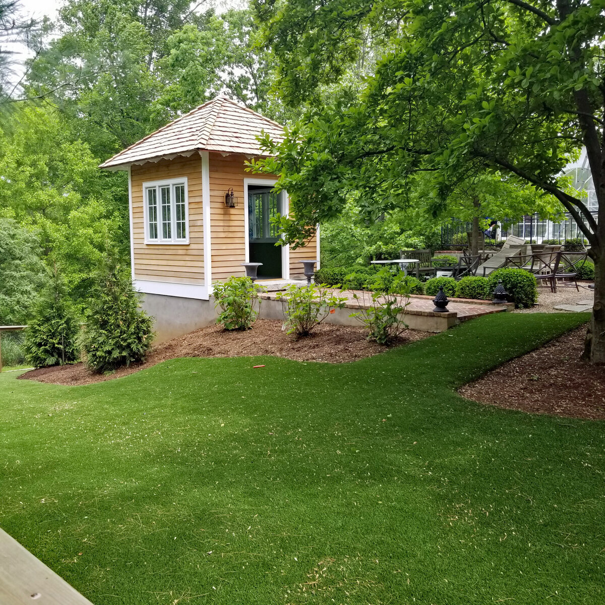 Artificial Turf Backyard Louisville