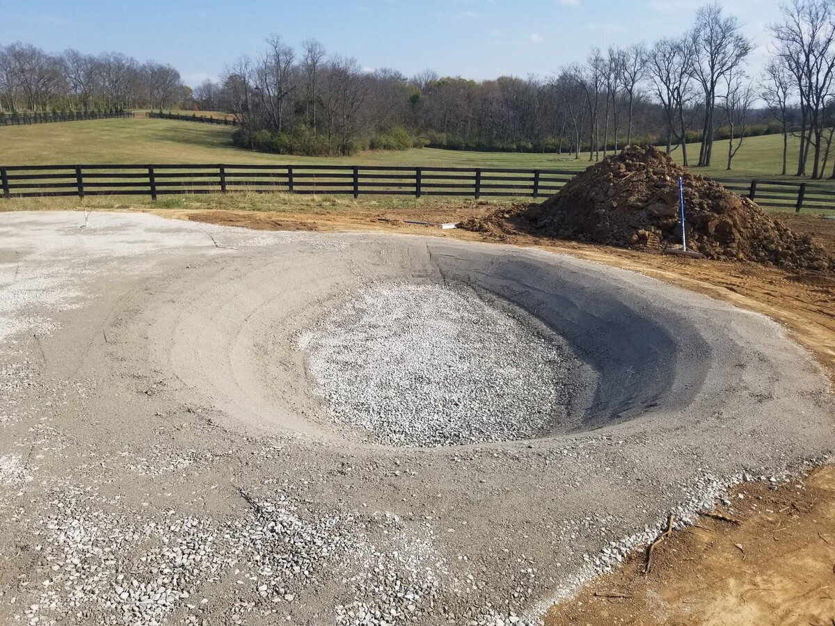 Building Backyard Bunker Sand Trap