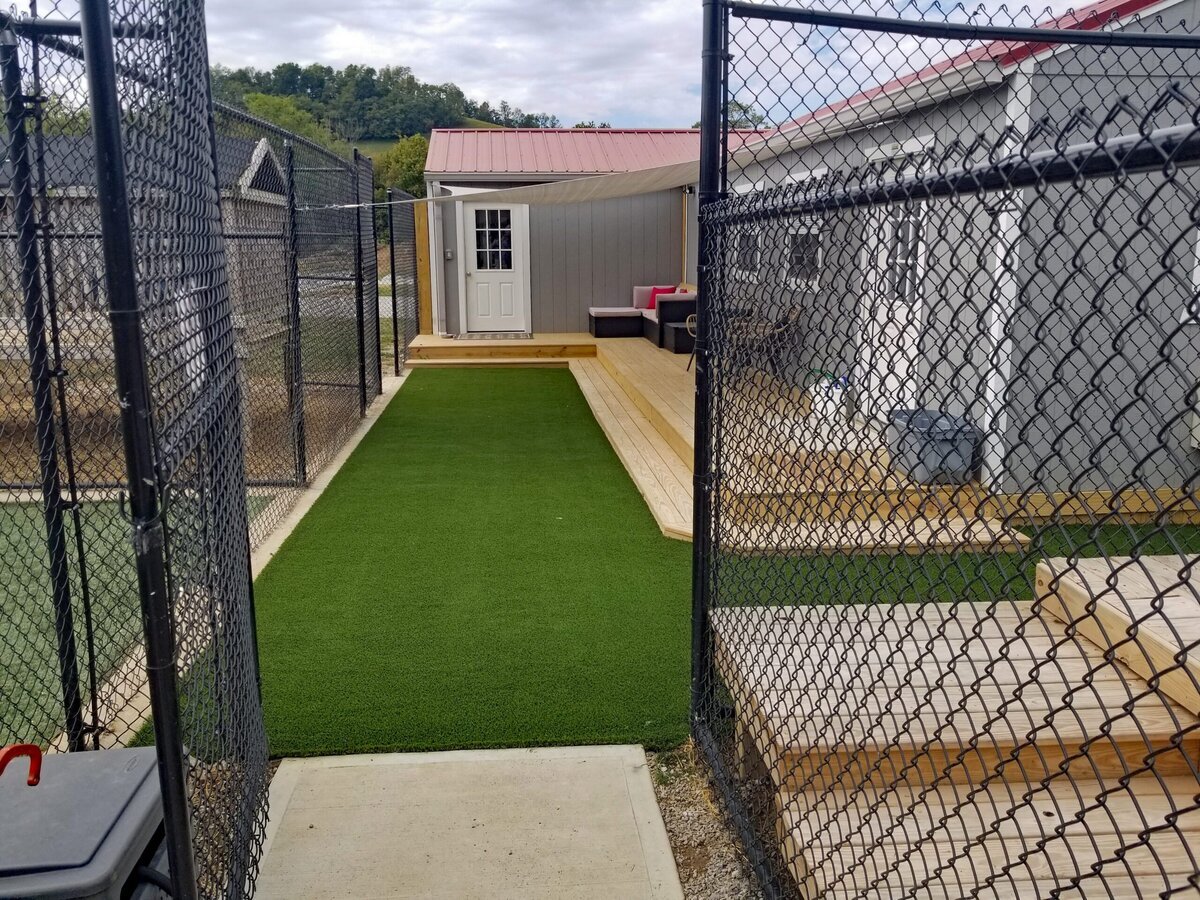 Commercial Dog Turf Dog Daycare