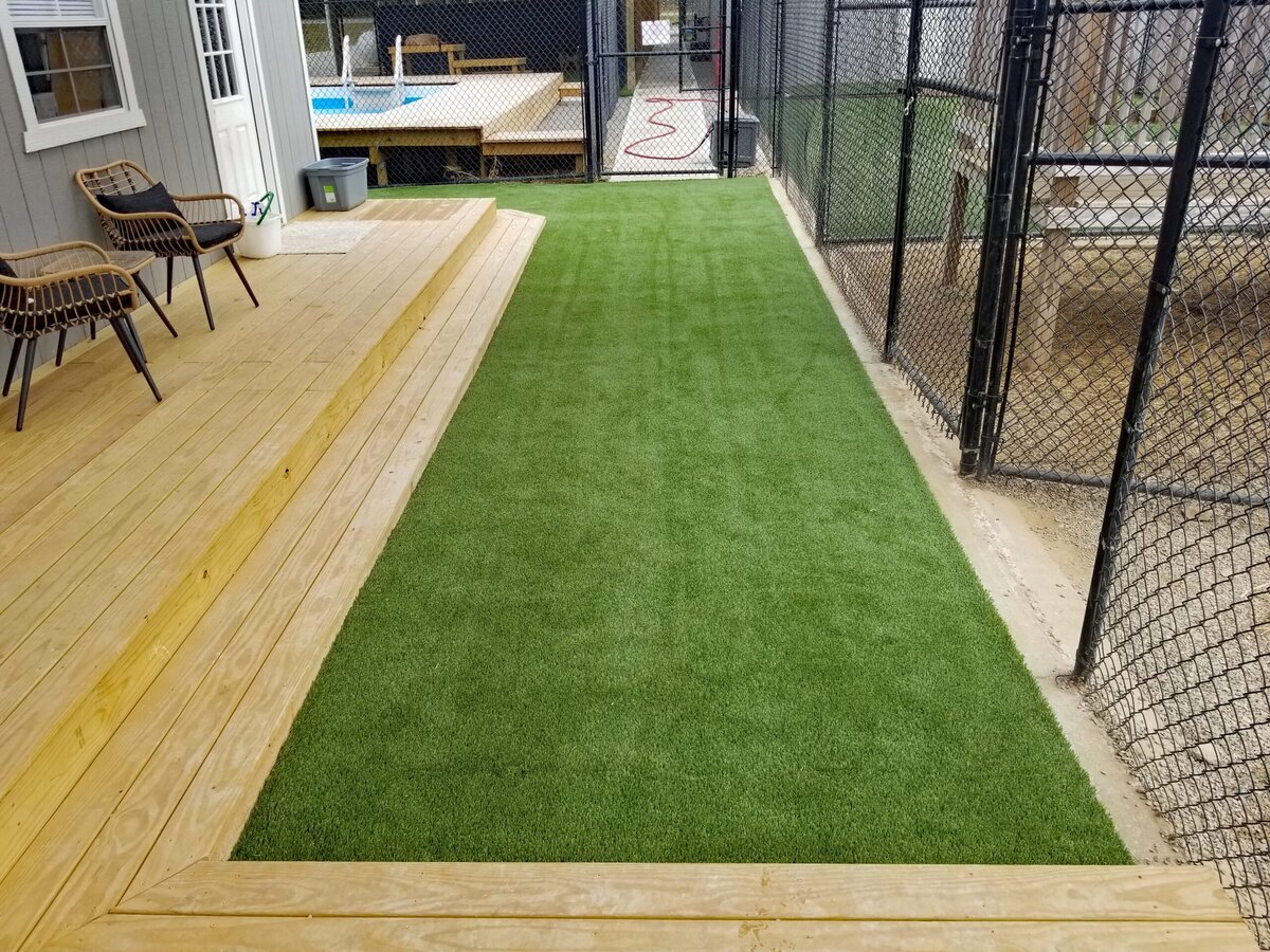Commercial Pet Grass Dog Day Care