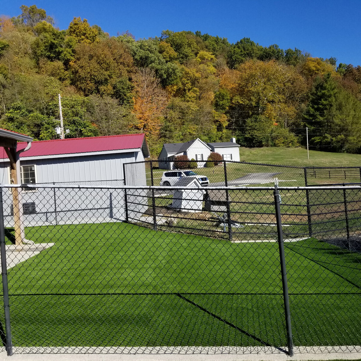 Dog Run Artificial Turf